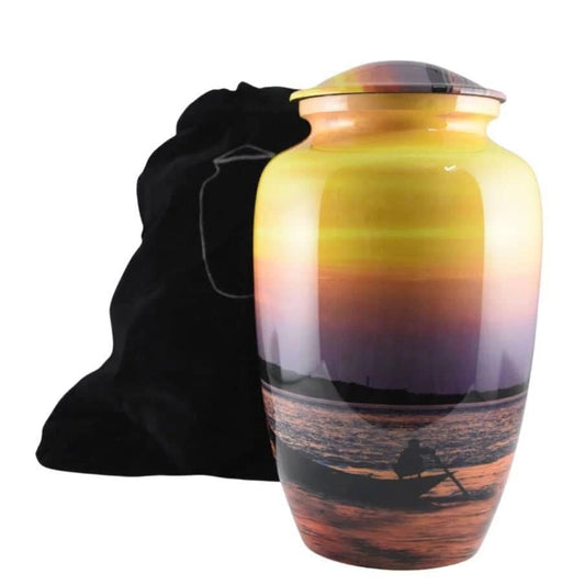 Sunset Serenity Memorial Urn
