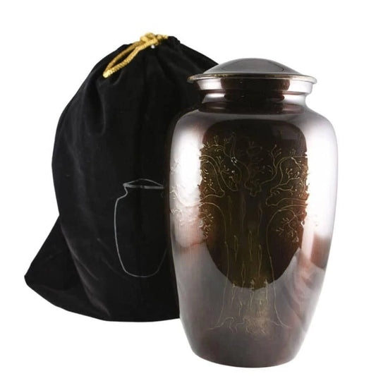 Eternal Bronze Tree Urn