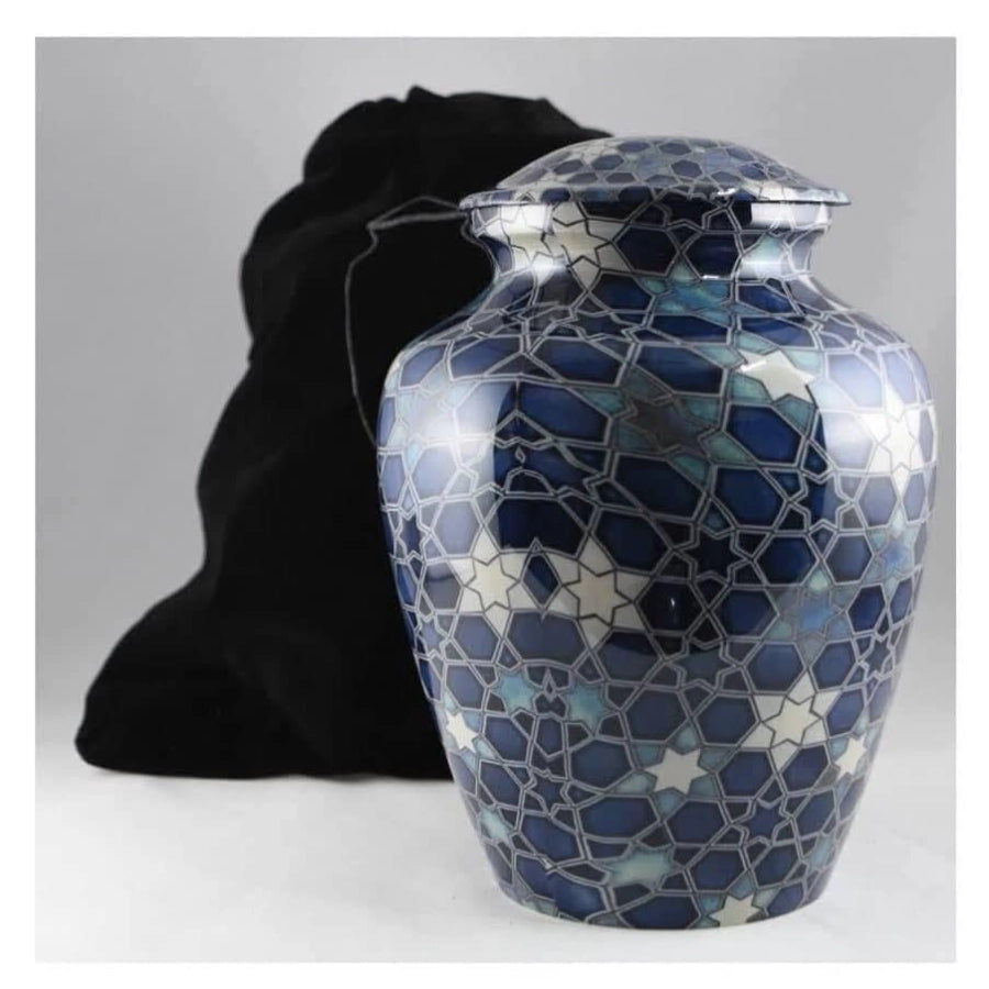 Celestial Mosaic Urn